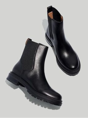Madewell Bradley Chelsea Lugsole Boots